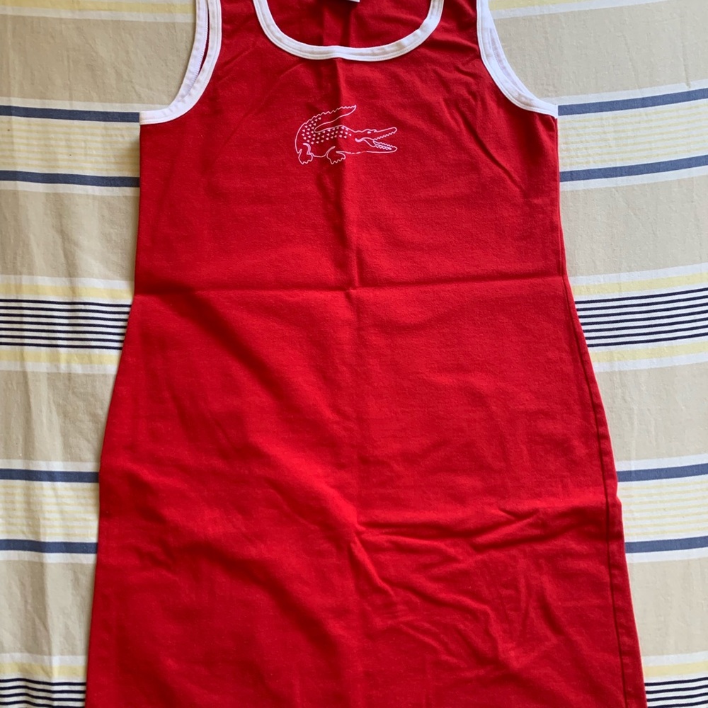 Lacoste rare logo sport dress size 42